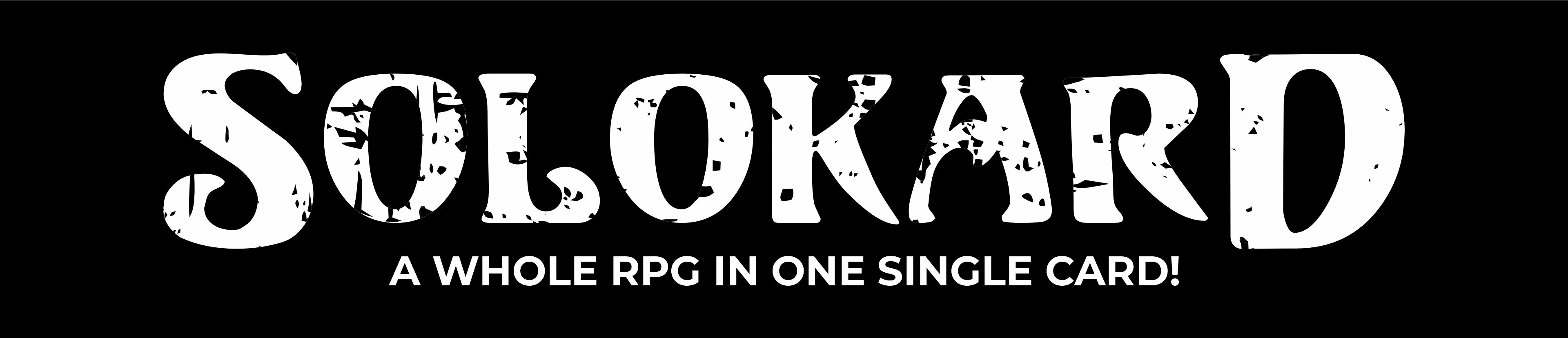 Solokard solo fantasy RPG card game back side with additional content
